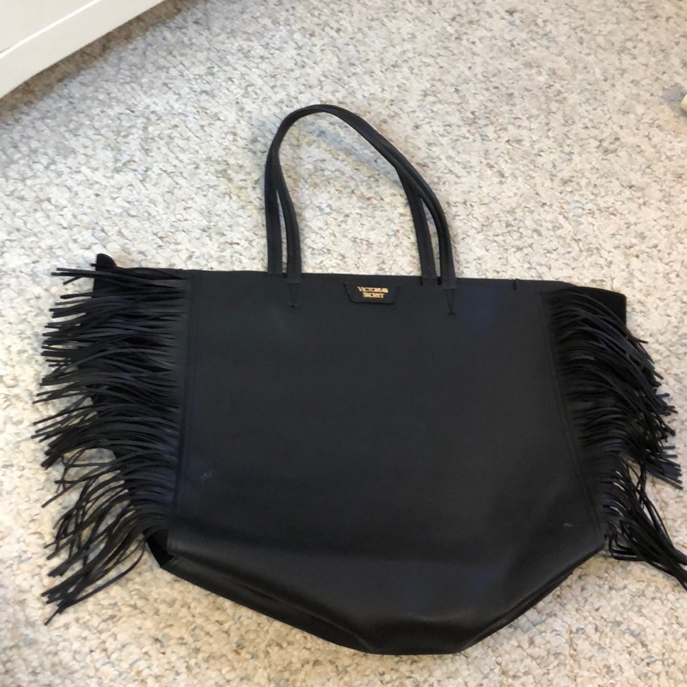 Victoria Secret Black Tote Bag!